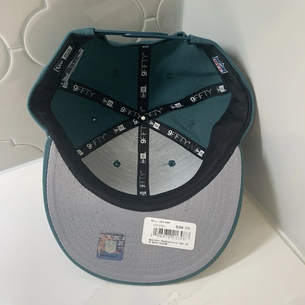 Philadelphia Eagles New Era 9FIFTY Super Bowl LIX Champs Adjustable Snapback Hat